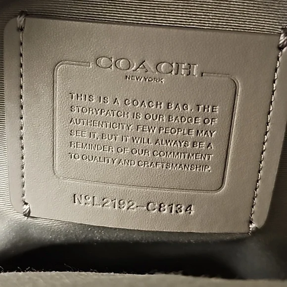 Coach Track Pack In Colorblock - All Calf Leather - Gunmetal-Lime-Green - Picture 8 of 12